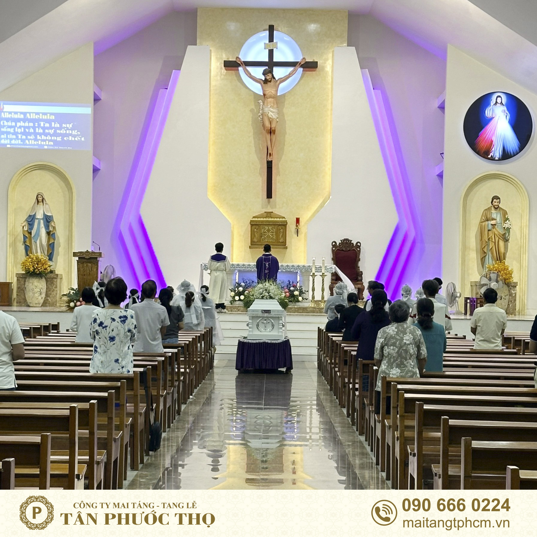 thánh lễ an táng tang lễ công giáo tại thánh đường