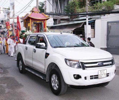 Xe Long đình dịch vụ mai táng trọn gói dịch vụ tang lễ trọn gói Tân Phước Thọ