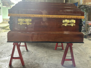 Quan tài địa táng gỗ sọ khỉ trơn