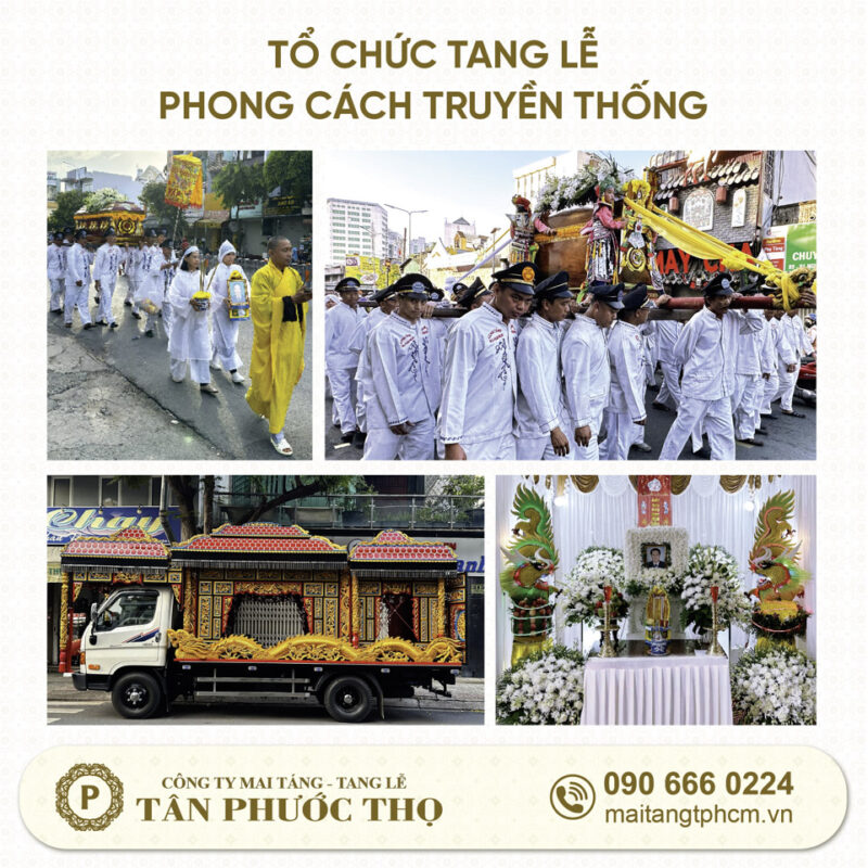 Tổ chức tang lễ truyền thống và dịch vụ mai táng trọn gói