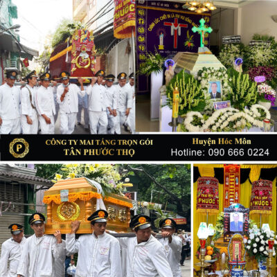 chi phí dịch vụ mai táng trọn gói huyện Hóc Môn dịch vụ tang lễ trọn gói