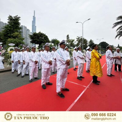 đội công nhân dịch vụ tang lễ trọn gói và mai táng trọn gói