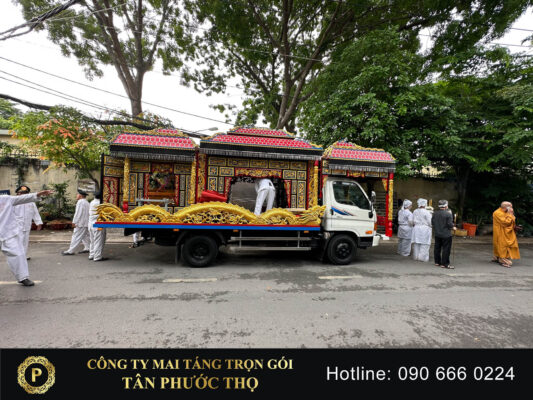 Xe rồng dịch vụ mai táng trọn gói tang lễ trọn gói