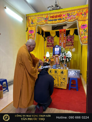 phát tang phật giáo dịch vụ mai táng trọn gói tang lễ trọn gói