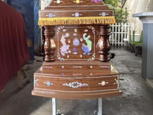 Quan tài hỏa táng lớn cẩn ốc