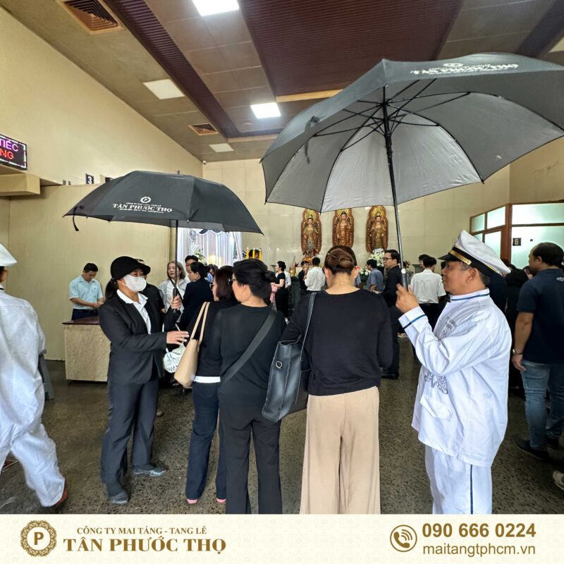 dịch vụ mai táng trọn gói tại nhà tang lễ chùa vĩnh nghiêm
