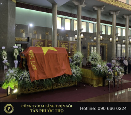 Tang lễ cán bộ cao cấp nhà tang lễ bộ quốc phòng bệnh viện 175