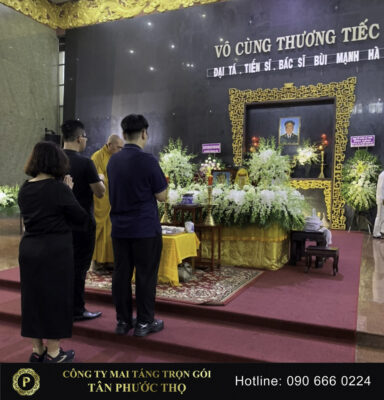 Tang lễ cán bộ cao cấp nhà tang lễ bộ quốc phòng bệnh viện 175