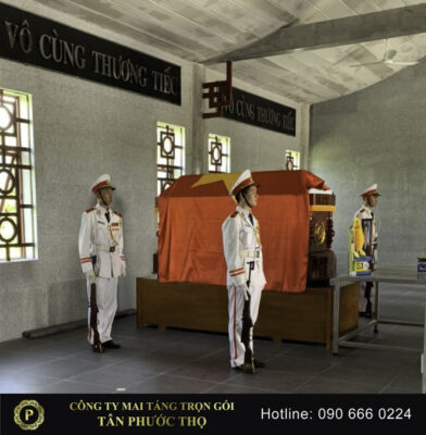 Tang lễ cán bộ cao cấp nhà tang lễ bộ quốc phòng bệnh viện 175