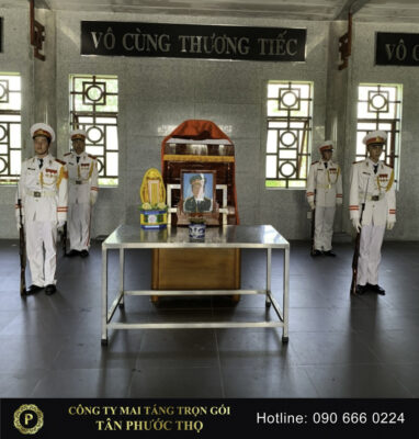 Tang lễ cán bộ cao cấp nhà tang lễ bộ quốc phòng bệnh viện 175