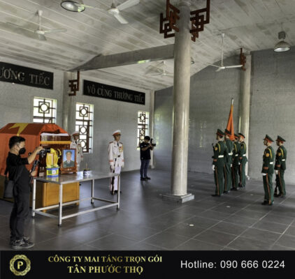 Tang lễ cán bộ cao cấp nhà tang lễ bộ quốc phòng bệnh viện 175