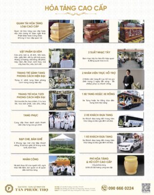 gói dịch vụ hỏa táng trọn gói cao cấp dịch vụ mai táng trọn gói tang lễ trọn gói giá dịch vụ mai táng trọn gói