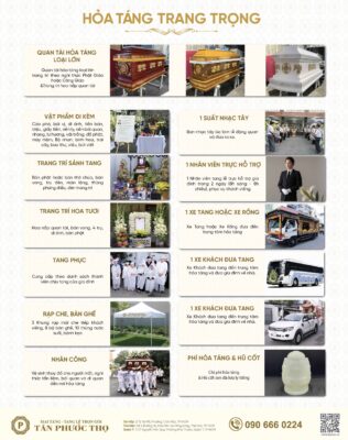 gói dịch vụ hỏa táng trọn gói trang trọng dịch vụ mai táng trọn gói tang lễ trọn gói giá dịch vụ mai táng trọn gói