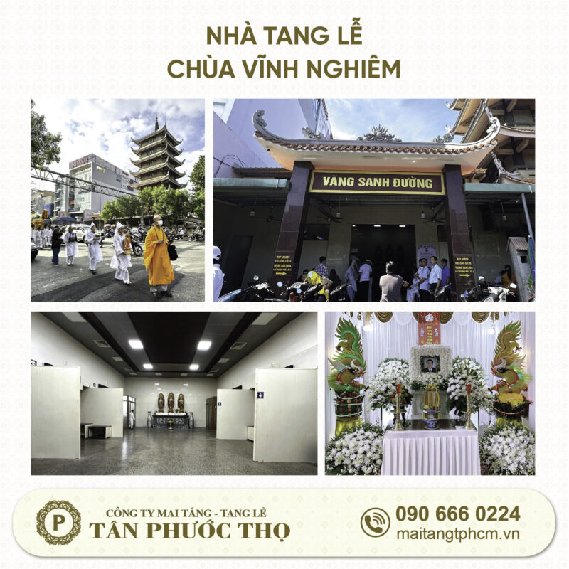 nhà tang lễ chùa vĩnh nghiêm