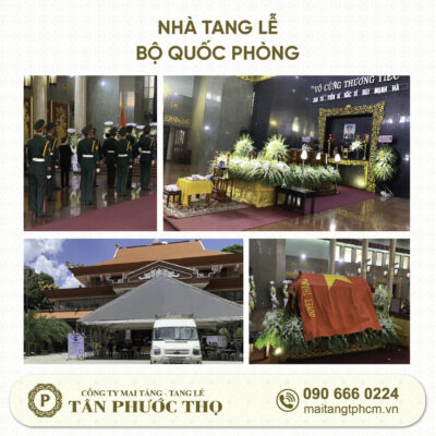 nhà tang lễ bộ quốc phòng