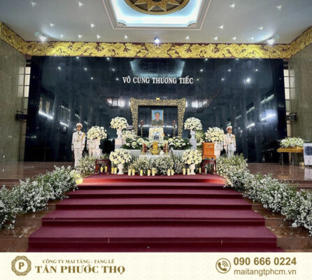 sảnh lớn nhà tang lễ quốc gia phía nam
