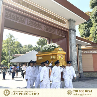lễ di quan tại nhà tang lễ quốc gia phía nam