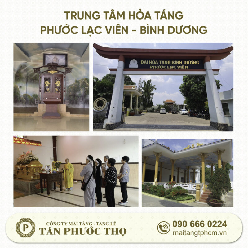 Lò thiêu phước lạc viên nơi tổ chức dịch vụ hỏa táng và dịch vụ mai táng dịch vụ tang lễ trọn gói