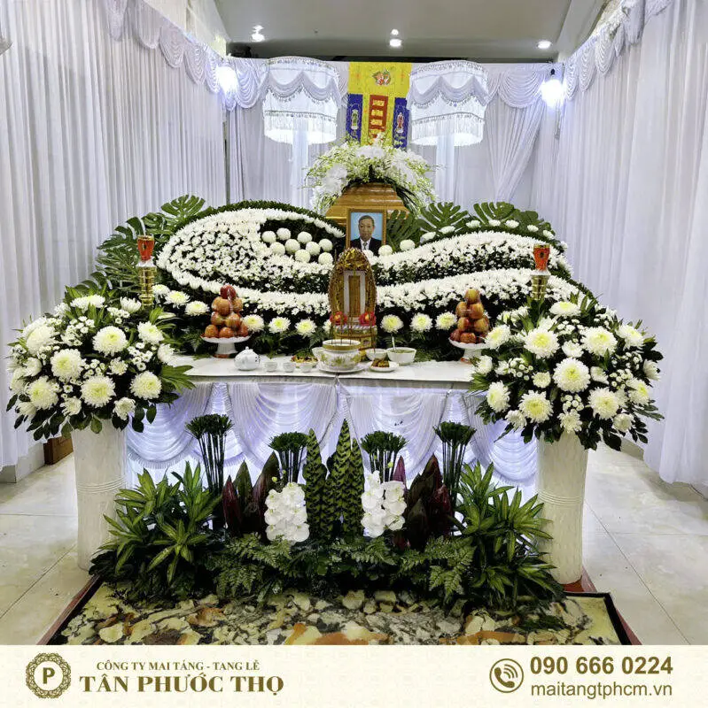 linh đường gói trang trọng