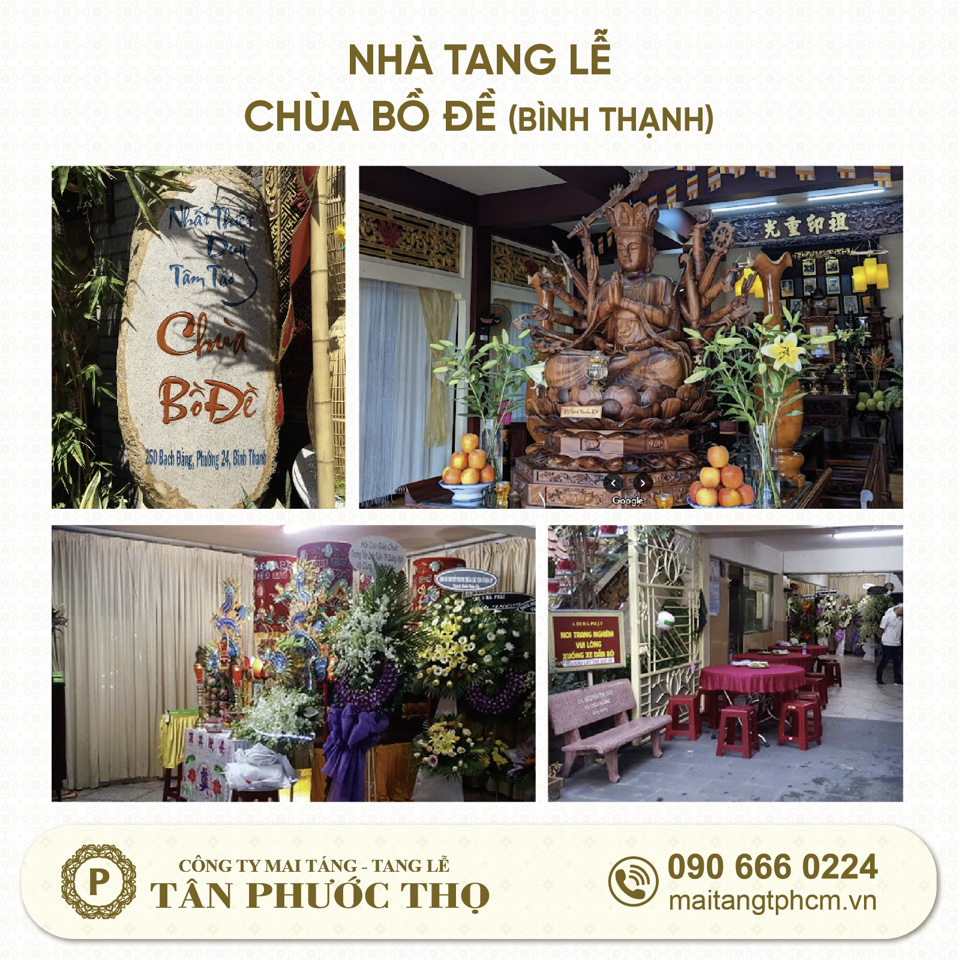 NHÀ TANG LỄ CHÙA BỒ ĐỀ