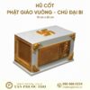 Hũ cốt phật giáo vuông chú đại bi ụ mai táng trọn gói tang lễ trọn gói