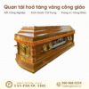 Quan Tài Hỏa Táng Vàng Trung Công Giáo dịch vụ mai táng trọn gói tang lễ trọn gói công giáo