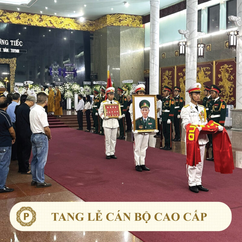tang lễ cán bộ cao cấp trong dịch vụ mai táng trọn gói và tổ chức tang lễ trọn gói
