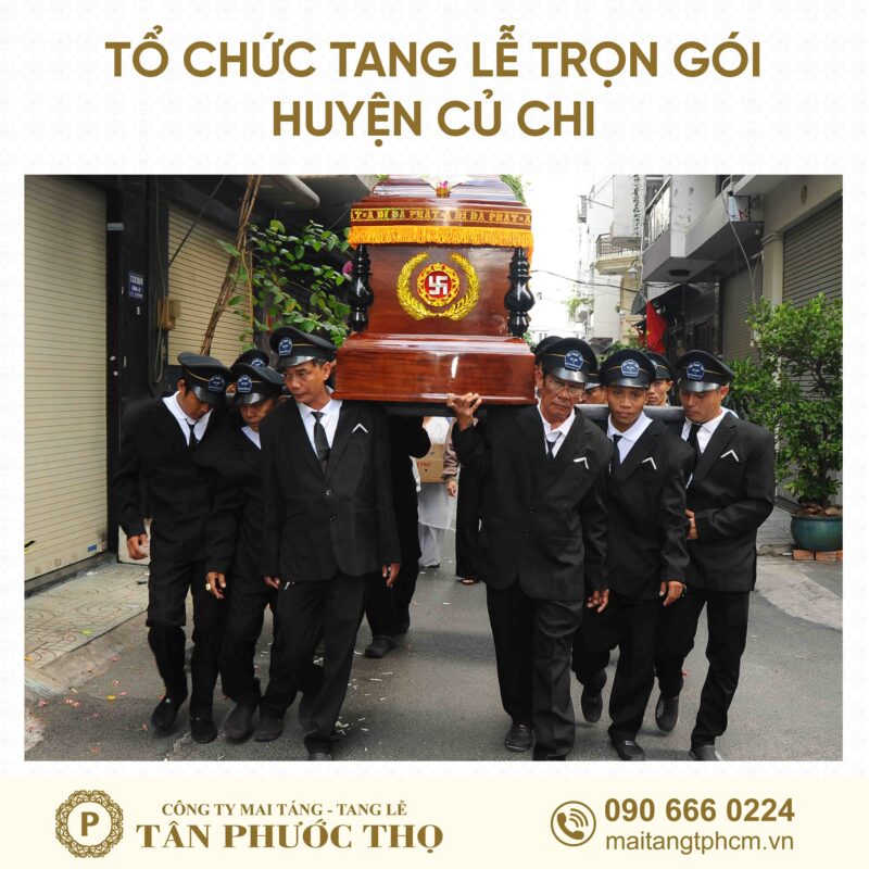 đội công nhân theo phong cách tang lễ hiện đại trong tang lễ trọn gói Huyện Củ Chi