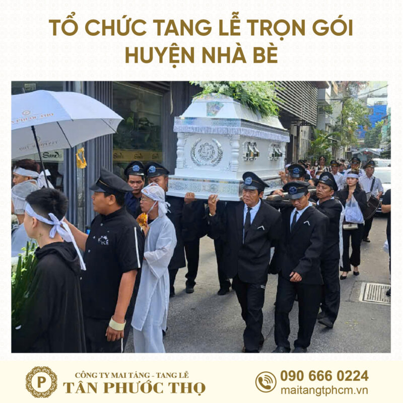 đội công nhân theo phong cách tang lễ hiện đại trong tang lễ trọn gói Huyện Nhà Bè