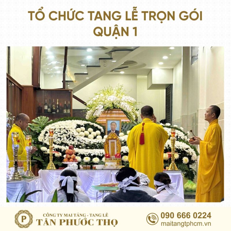 tang lễ trọn gói Quận 1 theo nghi thức tang lễ phật giáo