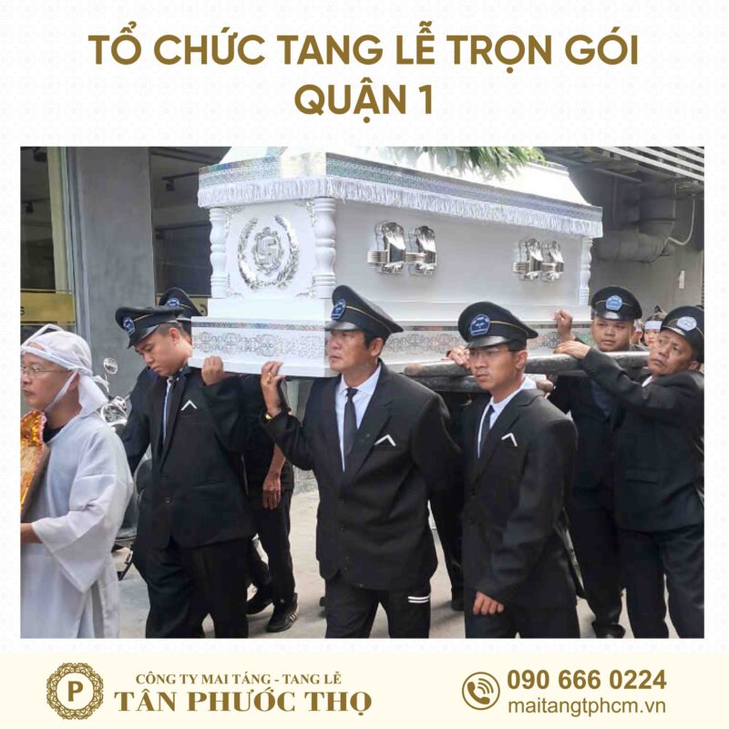 đội công nhân theo phong cách tang lễ hiện đại trong tang lễ trọn gói Quận 1