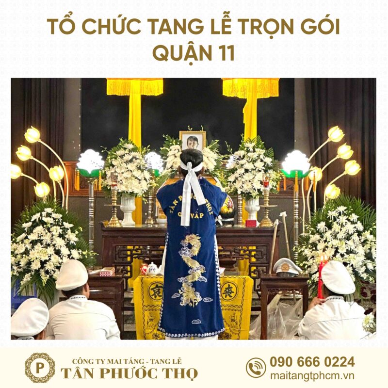 đội công nhân di quan trong tang lễ trọn gói Quận 11