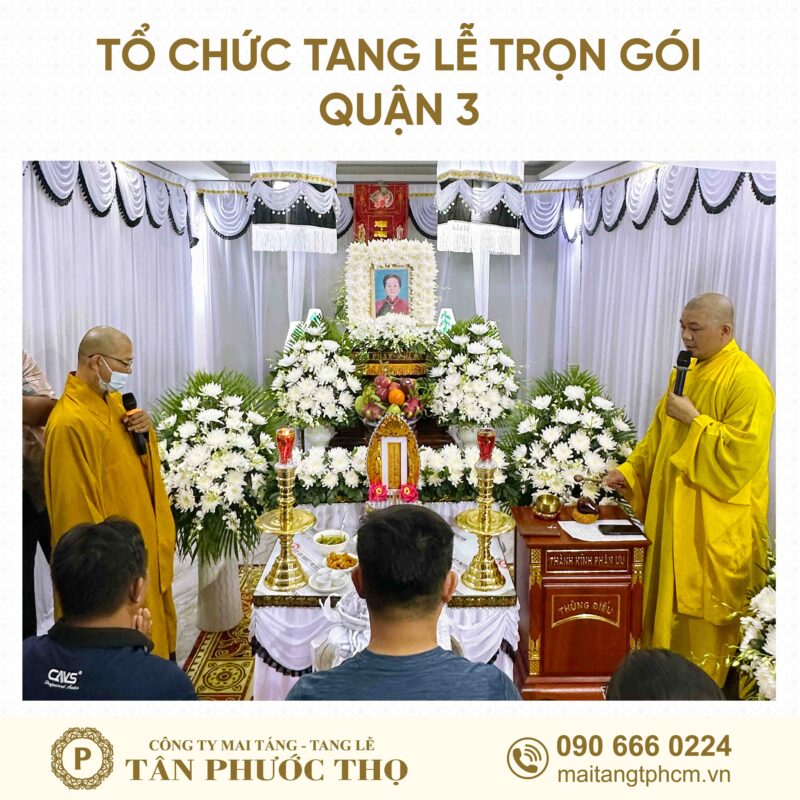tang lễ trọn gói Quận 3 theo nghi thức tang lễ phật giáo
