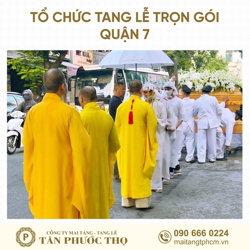 tang lễ trọn gói Quận 7 theo nghi thức tang lễ phật giáo