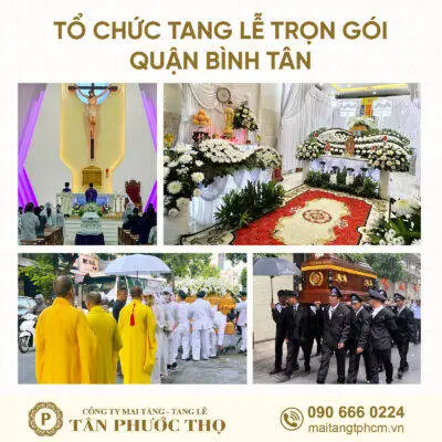 tổ chức tang lễ trọn gói quận bình tân