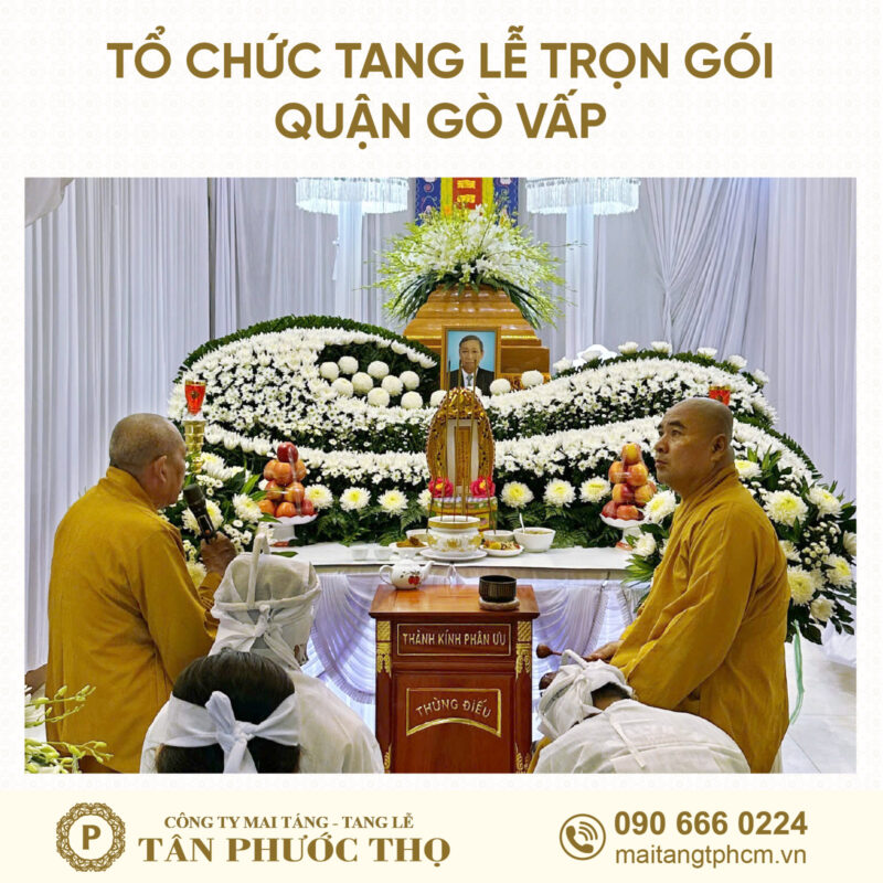tang lễ trọn gói quận gò vấp theo nghi thức tang lễ phật giáo