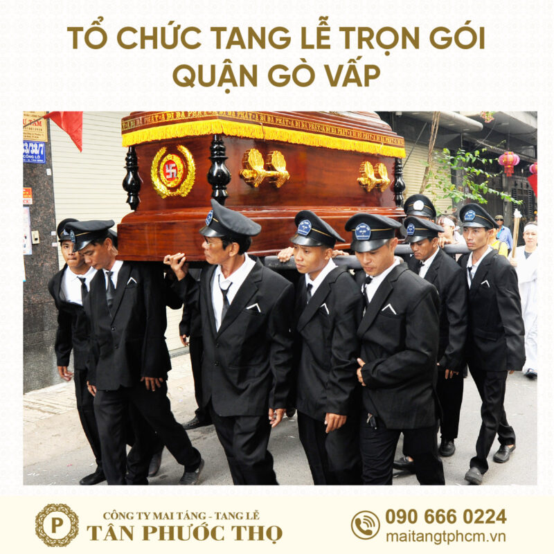 đội công nhân theo phong cách tang lễ hiện đại trong tang lễ trọn gói quận gò vấp