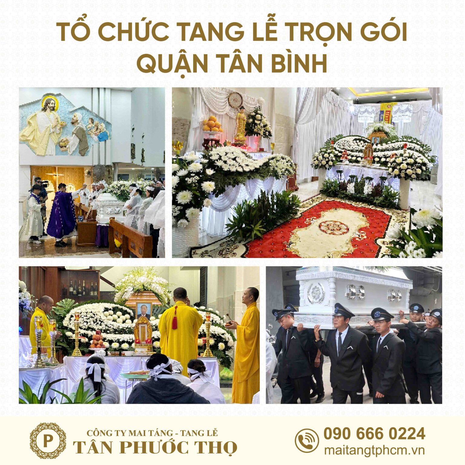 Tổ chức tang lễ trọn gói Quận Tân Bình và dịch vụ mai táng trọn gói