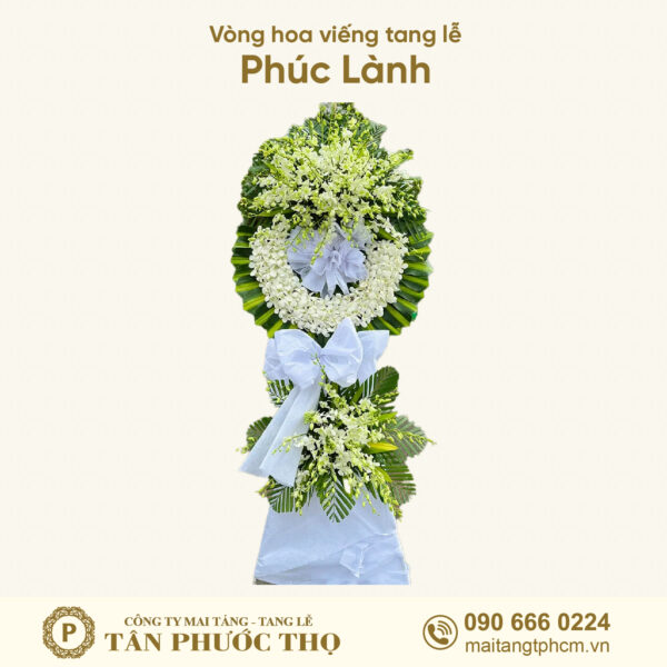 hoa tang lễ phúc lành
