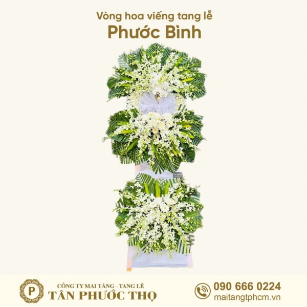 hoa tang lễ phước bình