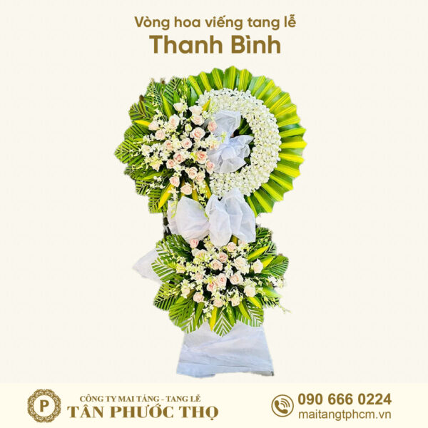 hoa tang lễ thanh bình