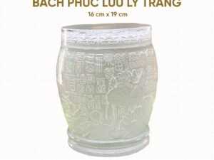 Hũ Cốt Cao Cấp Ngọc Lưu Ly Bạch Bách Phúc