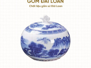 Hũ cốt gốm đài loan thuỷ mạc