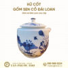 Hũ cốt gốm đài loan liên hoa