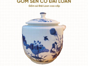 Hũ cốt gốm đài loan liên hoa