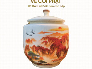 Hũ cốt gốm đài loan cõi phật