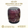 Hũ Cốt Cao Cấp Điêu Khắc Bách Phúc Tím