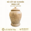 Hũ cốt vàng cát