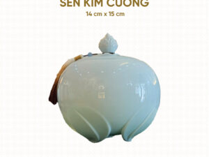 Hũ cốt sen kim cương