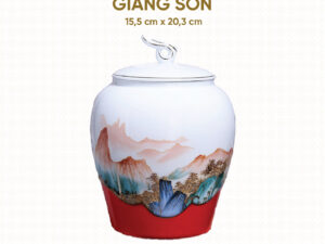 Hũ cốt gốm đài loan giang sơn